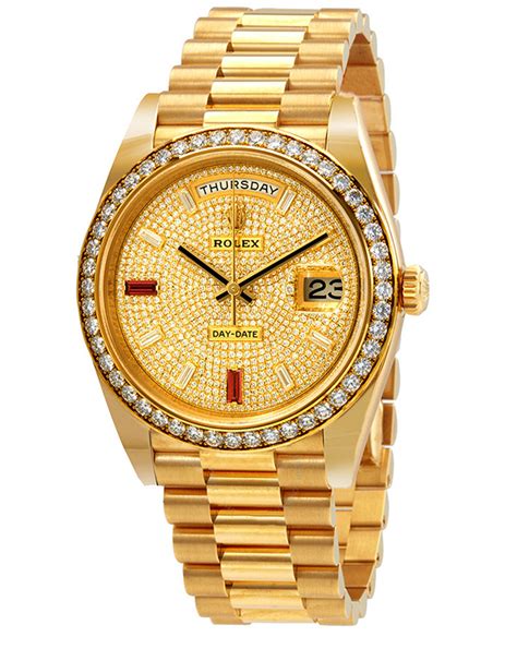 gold presidential rolex replica|Rolex knockoff watches day date.